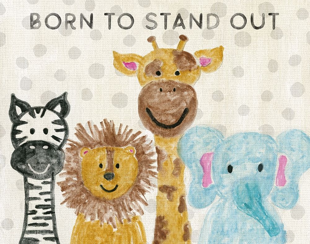Born to Stand Out art print by Natalie Carpentieri for $57.95 CAD