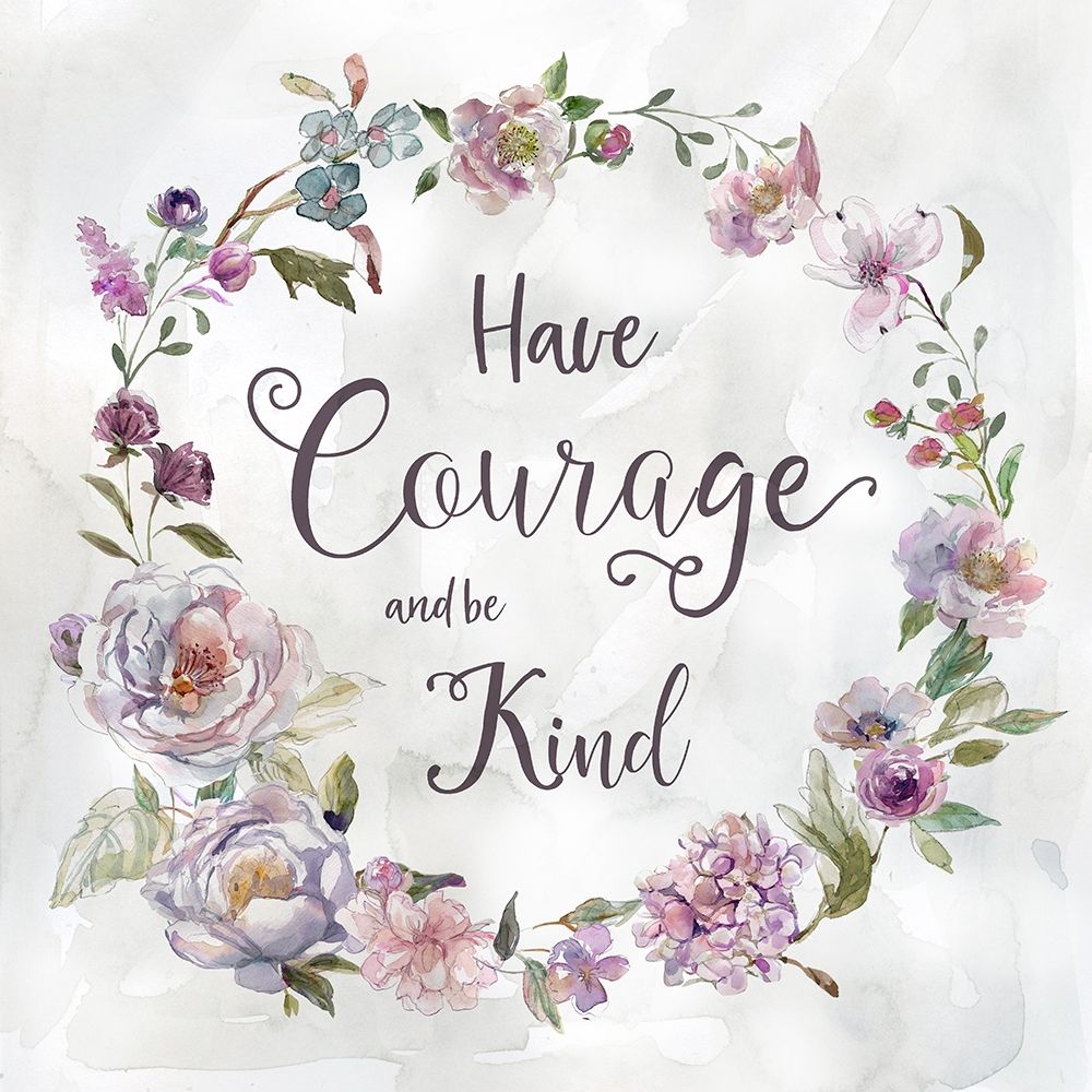 Cottage Floral Kind art print by Carol Robinson for $57.95 CAD