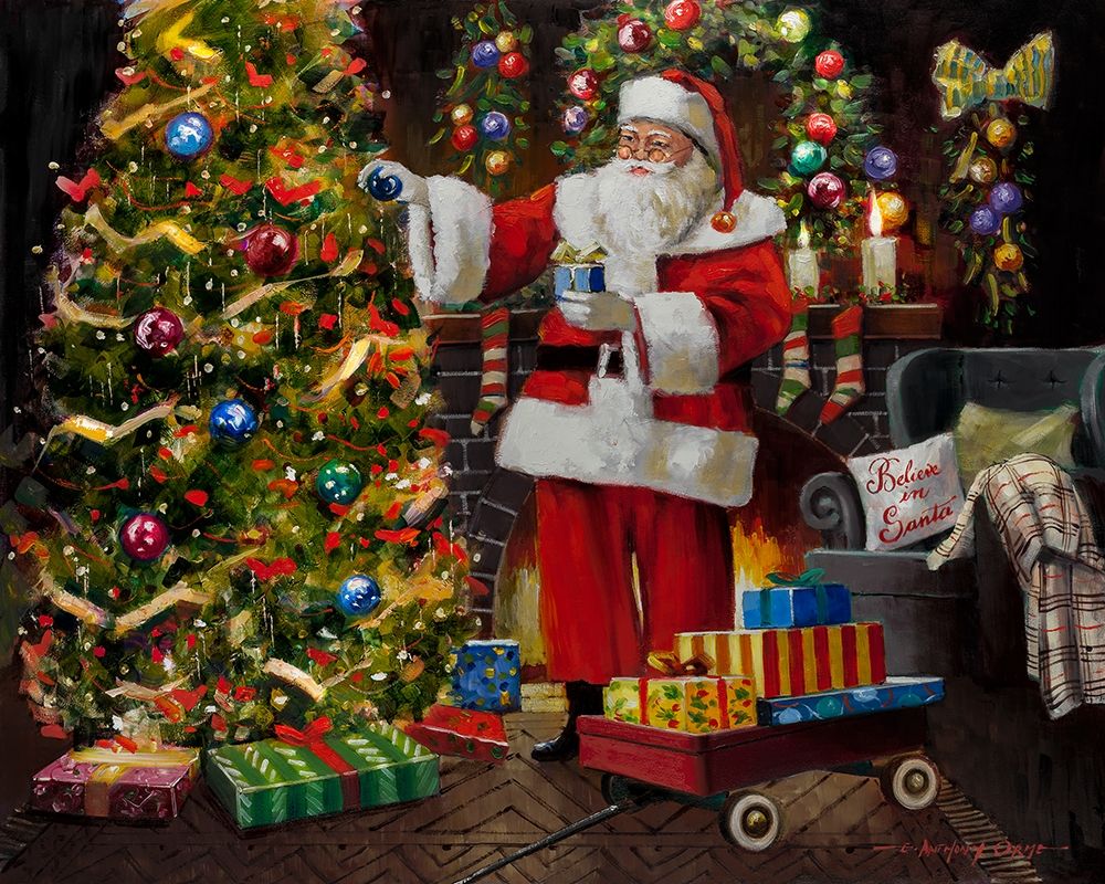 Letter to Santa art print by E. Anthony Orme for $57.95 CAD