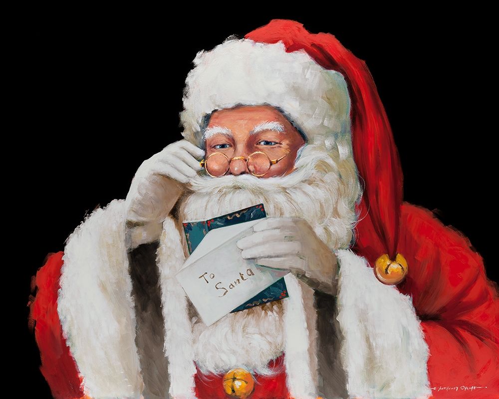 Letter to Santa art print by E. Anthony Orme for $57.95 CAD