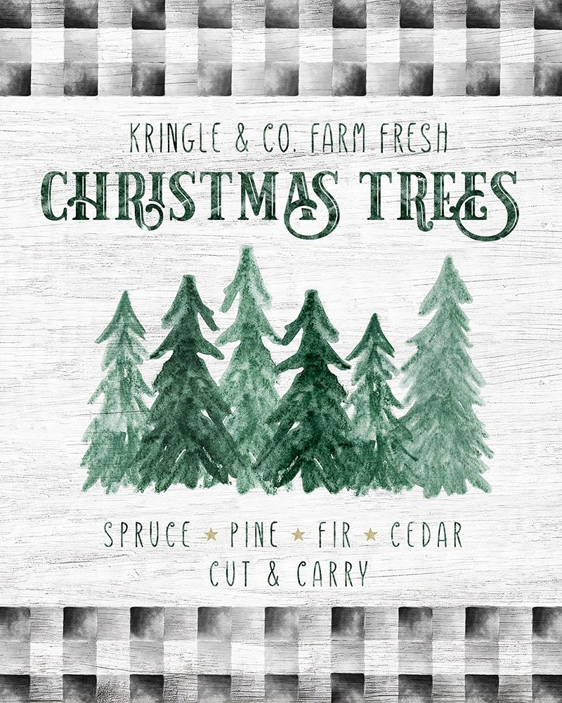 Kringle and Co. Trees art print by Natalie Carpentieri for $57.95 CAD
