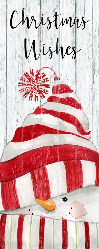 Snowman Wishes art print by Carol Robinson for $57.95 CAD