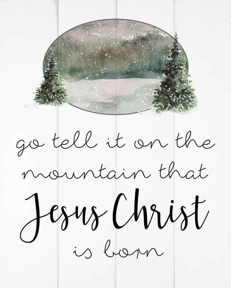 Jesus Christ is Born art print by Carol Robinson for $57.95 CAD