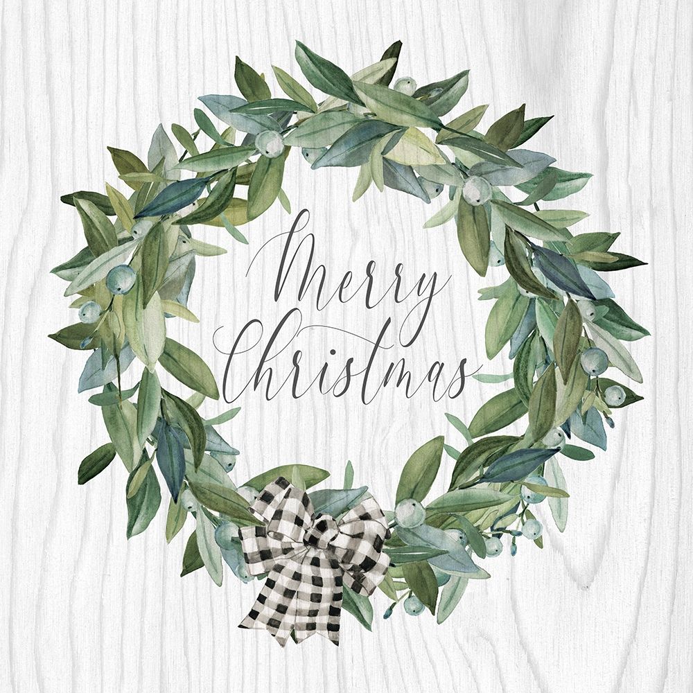 Snowberry Wreath art print by Carol Robinson for $57.95 CAD