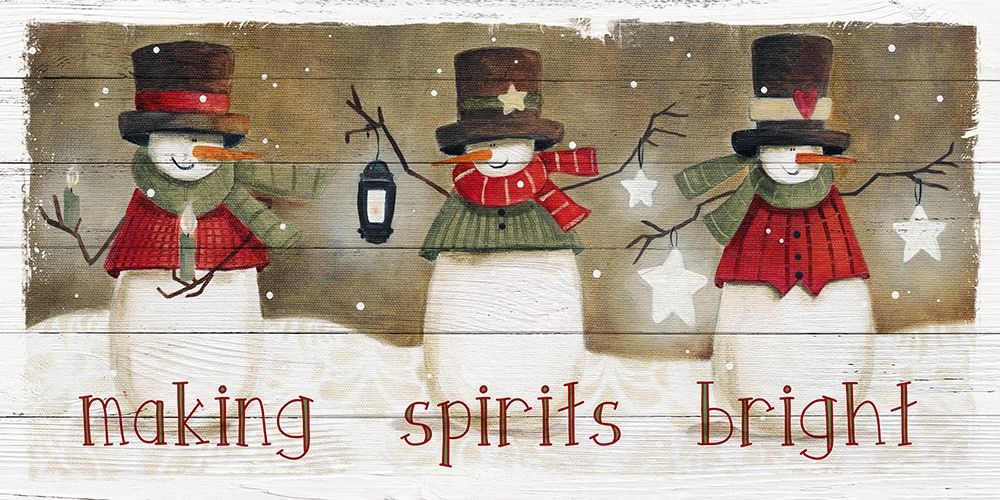 Making Spirits Bright art print by Carol Robinson for $57.95 CAD