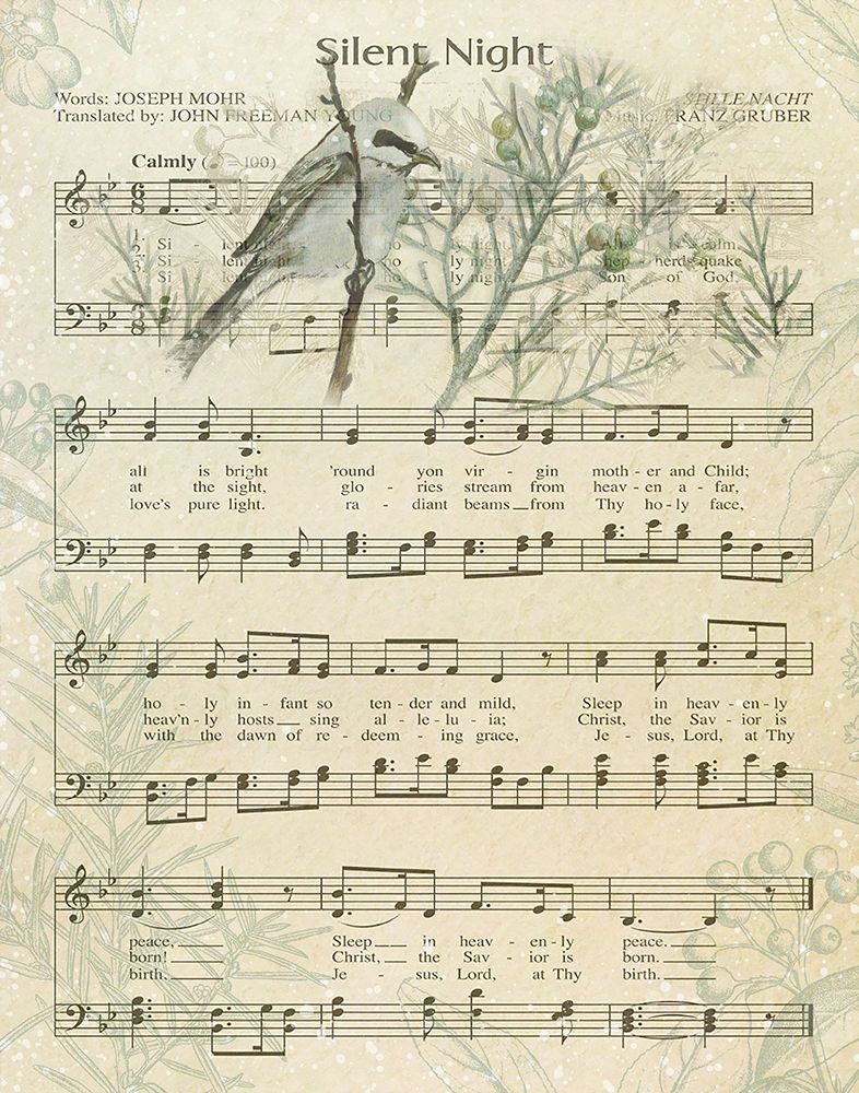 Silent Night art print by Carol Robinson for $57.95 CAD