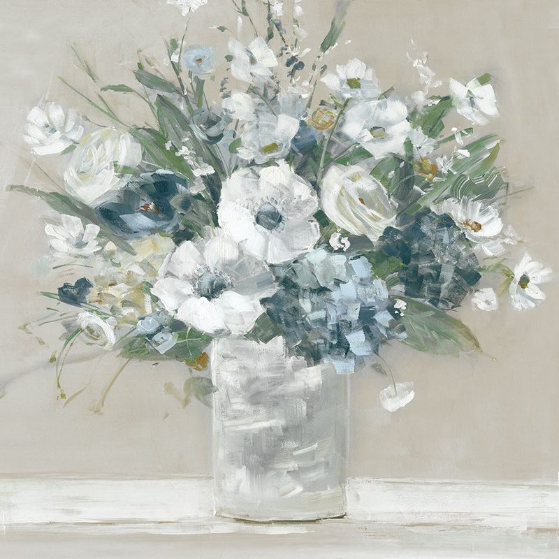 Neutral Bouquet art print by Sally Swatland for $57.95 CAD