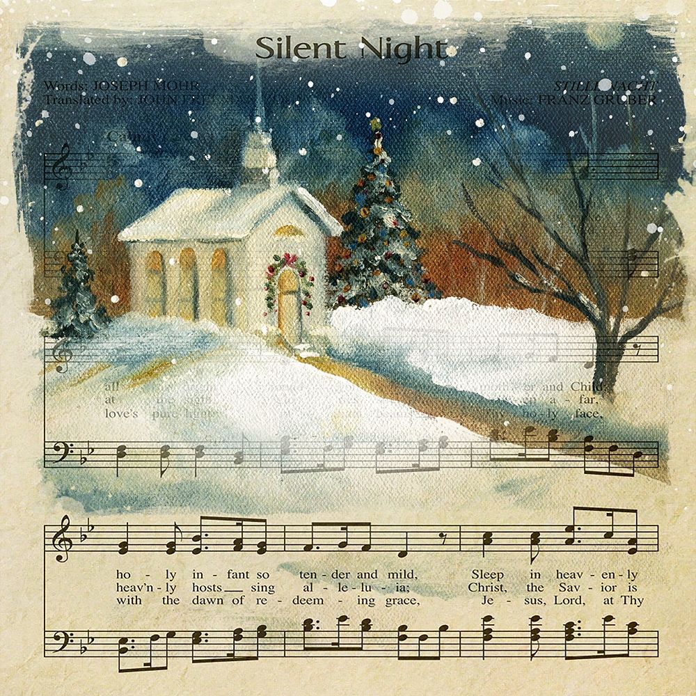 Silent Night art print by Carol Robinson for $57.95 CAD