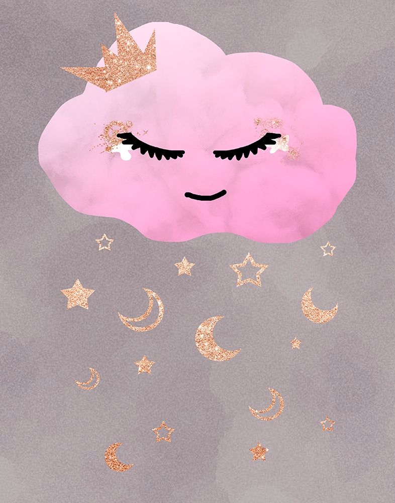 Cloudy Night art print by Daniela Santiago for $57.95 CAD