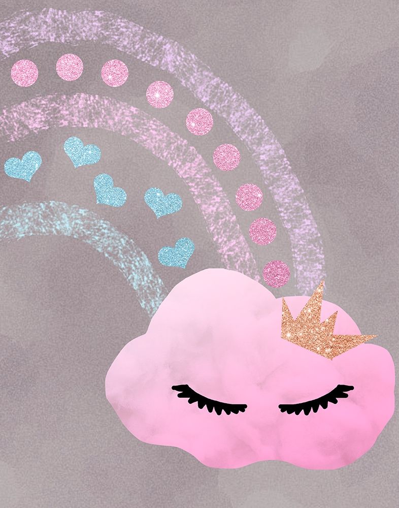 Cloudy Rainbow art print by Daniela Santiago for $57.95 CAD