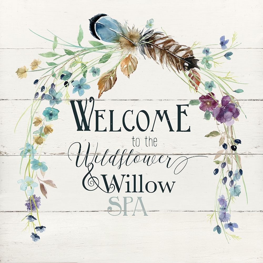 Wildflower Spa art print by Carol Robinson for $57.95 CAD