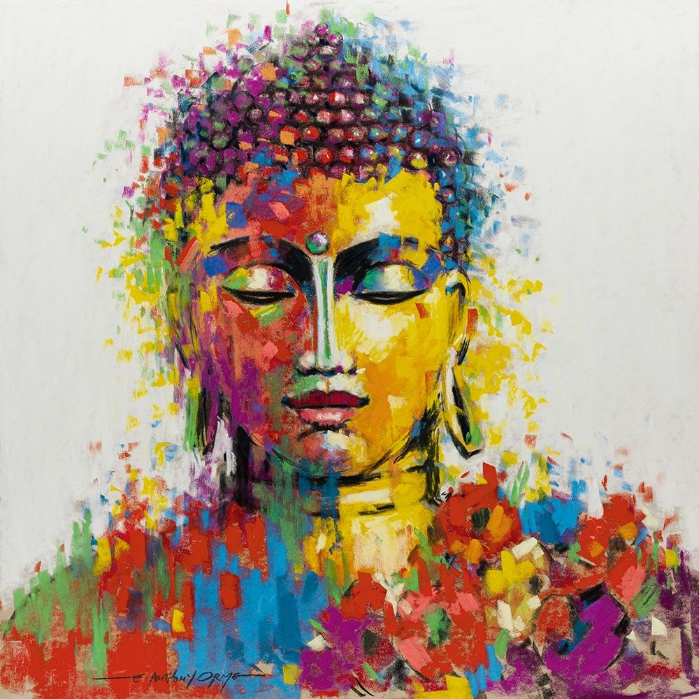 Buddha art print by E. Anthony Orme for $57.95 CAD
