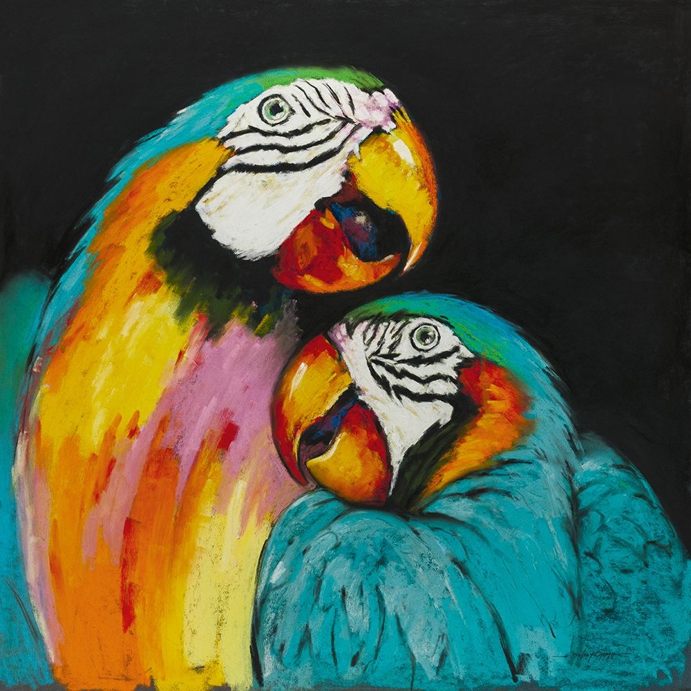 Playful Parrot art print by E. Anthony Orme for $57.95 CAD