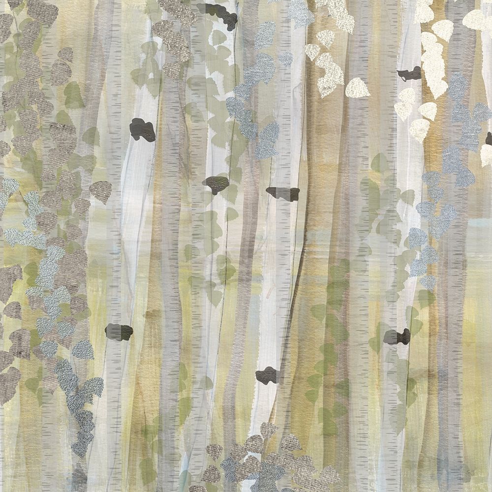 Spring Birch Grove I art print by Susan Jill for $57.95 CAD