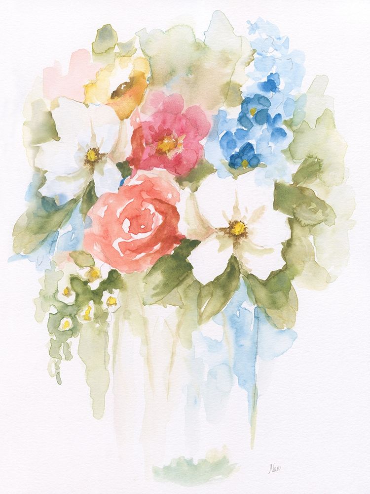 Spring Medley II art print by Nan for $57.95 CAD
