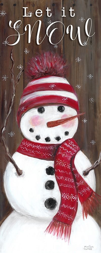 Let It Snow art print by Marilyn Dunlap for $57.95 CAD