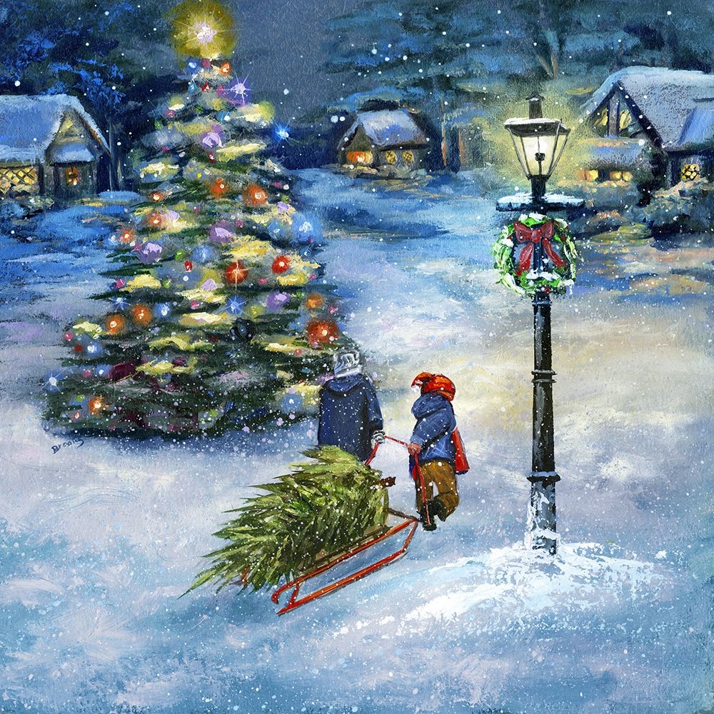 The Perfect Tree art print by Donna Brooks for $57.95 CAD