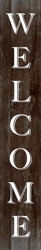 Welcome art print by CAD Designs for $57.95 CAD