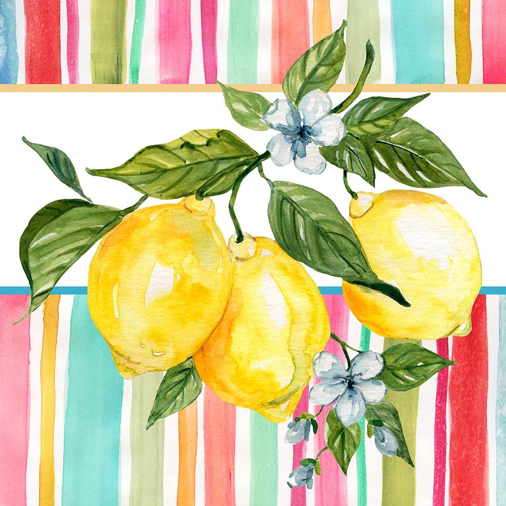 Summer Lemons II art print by Carol Robinson for $57.95 CAD