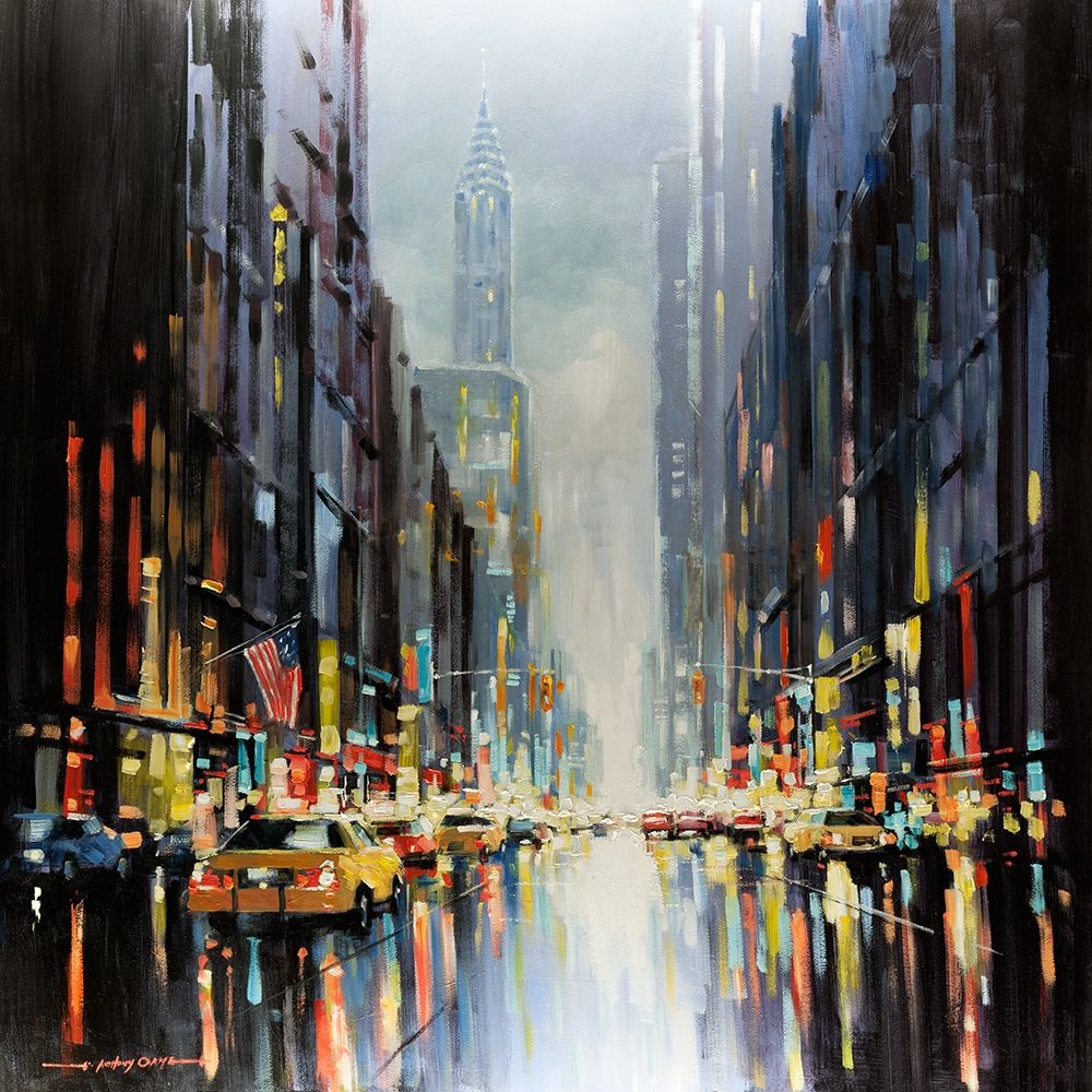 City Lights art print by E. Anthony Orme for $57.95 CAD