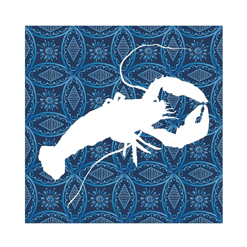 Sea Patterned Lobster art print by Carol Robinson for $57.95 CAD