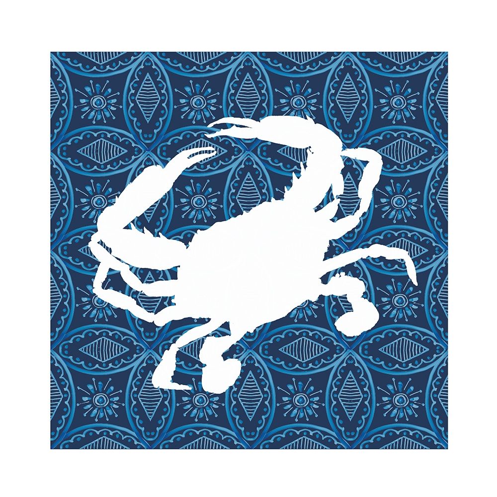 Sea Patterned Crab art print by Carol Robinson for $57.95 CAD