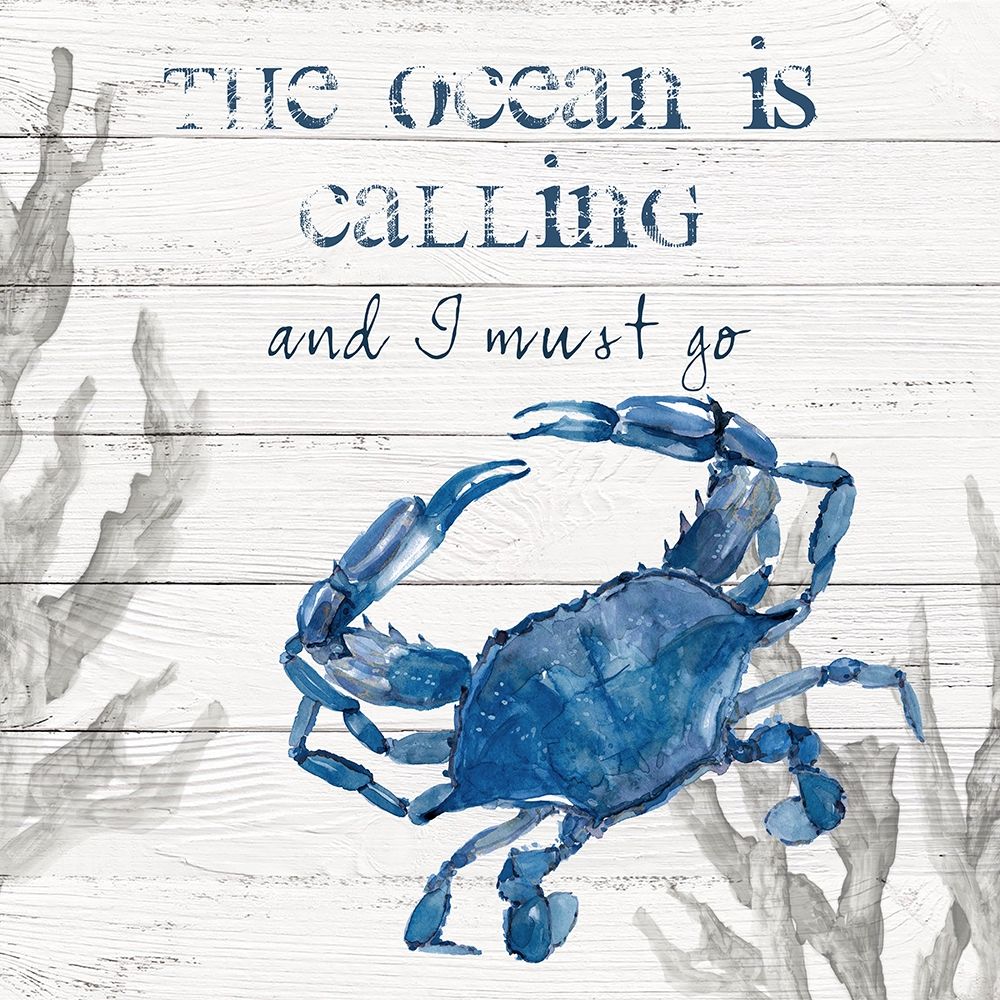 The Ocean is Calling art print by Carol Robinson for $57.95 CAD