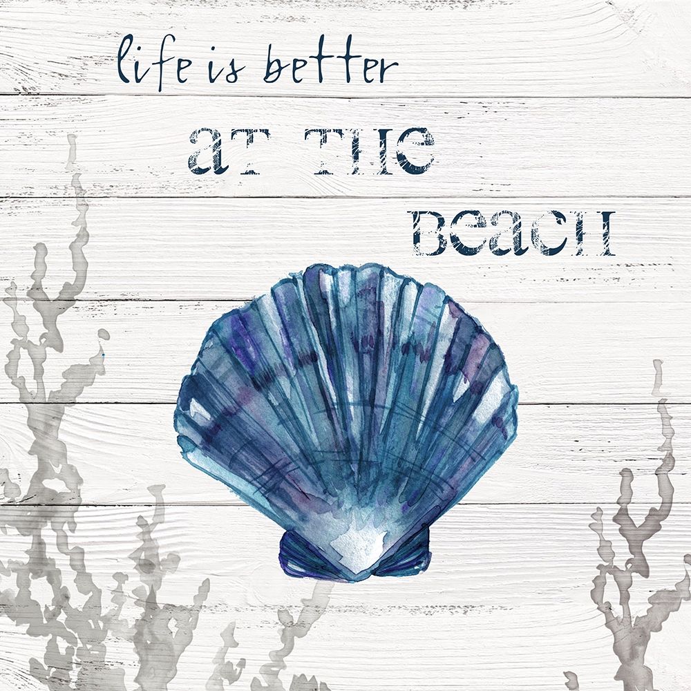 Better at the Beach art print by Carol Robinson for $57.95 CAD