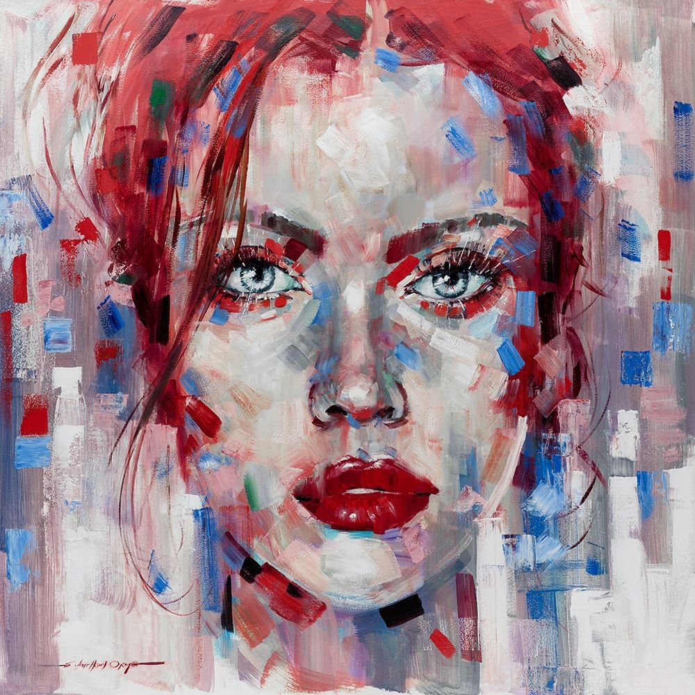 Hot Pop Girl III art print by E. Anthony Orme for $57.95 CAD