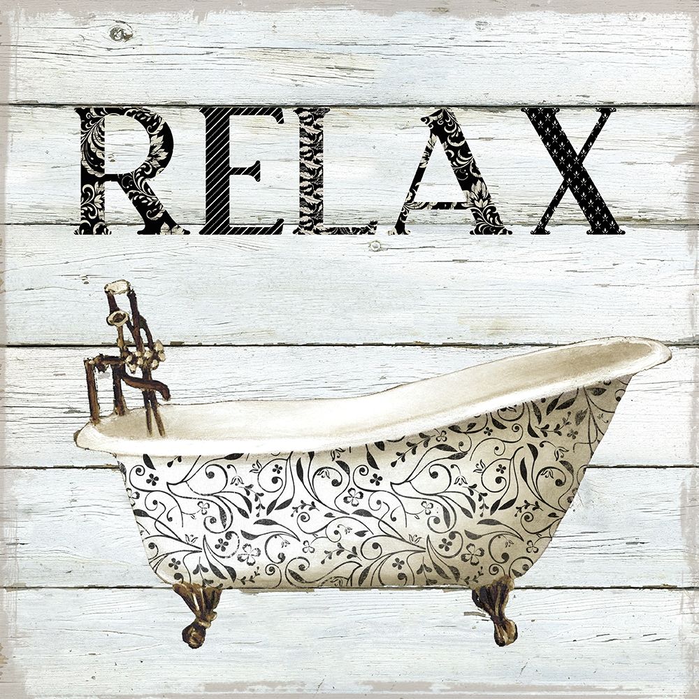 Relax Bath art print by Carol Robinson for $57.95 CAD
