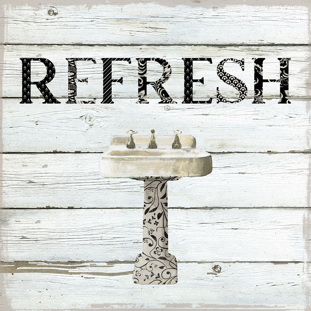 Refresh Sink art print by Carol Robinson for $57.95 CAD
