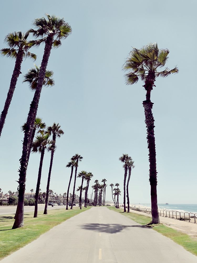 Path to Huntington Beach art print by Natalie Carpentieri for $57.95 CAD