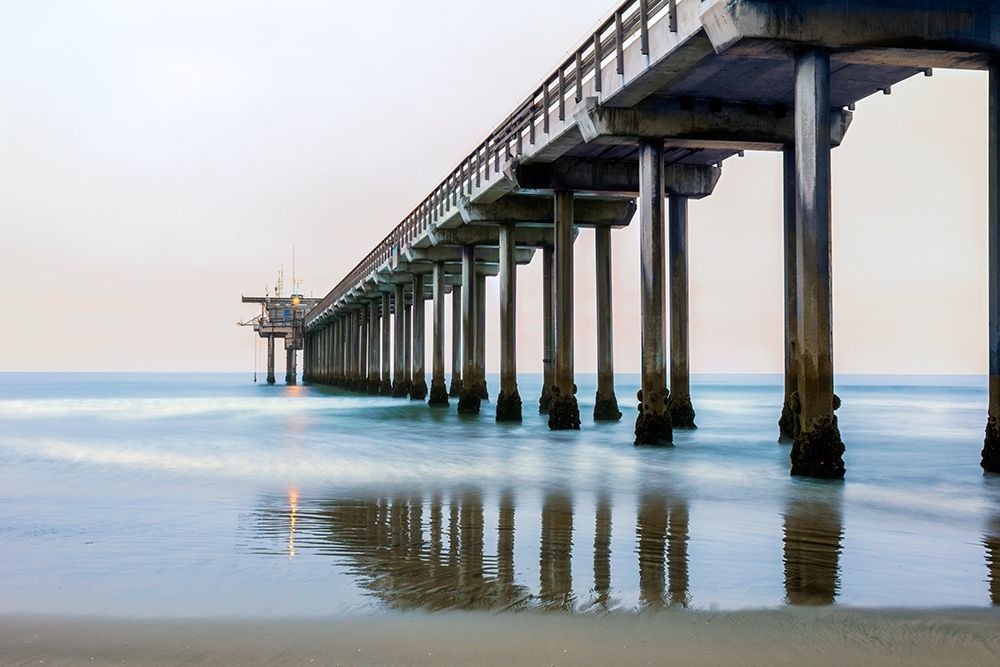 Scripps Sunset art print by Peter Hawkins for $57.95 CAD