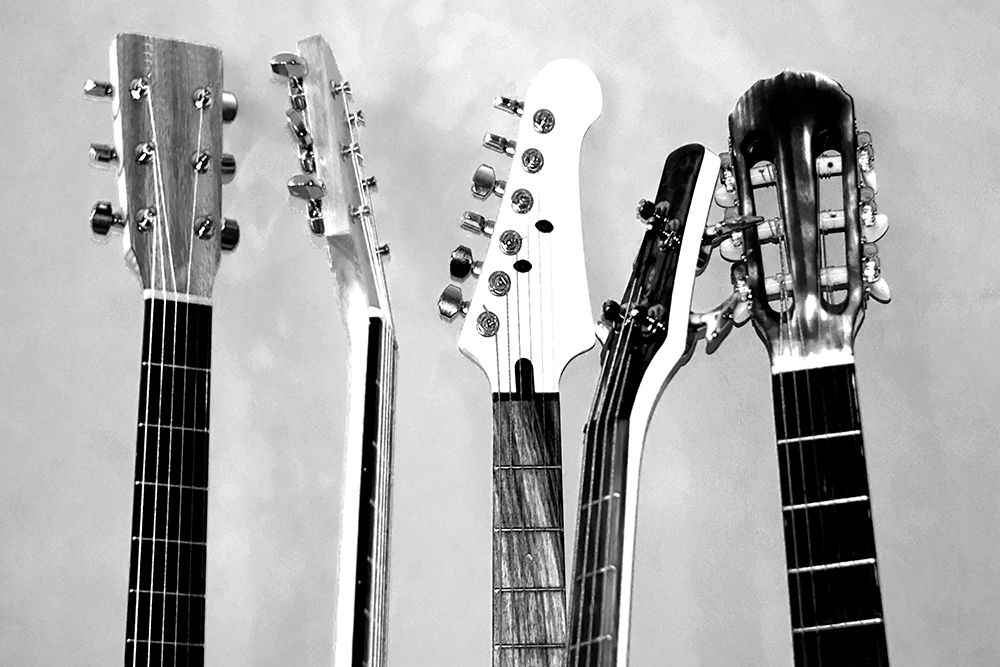 Guitar Head II art print by Katrina Craven for $57.95 CAD