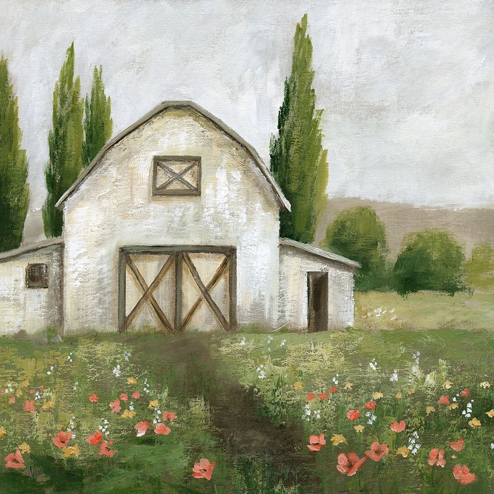 Country Barn I art print by Nan for $57.95 CAD