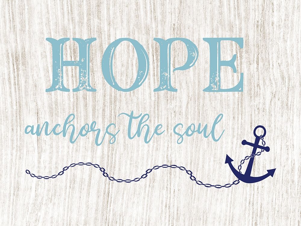 Hope Anchors art print by CAD Designs for $57.95 CAD