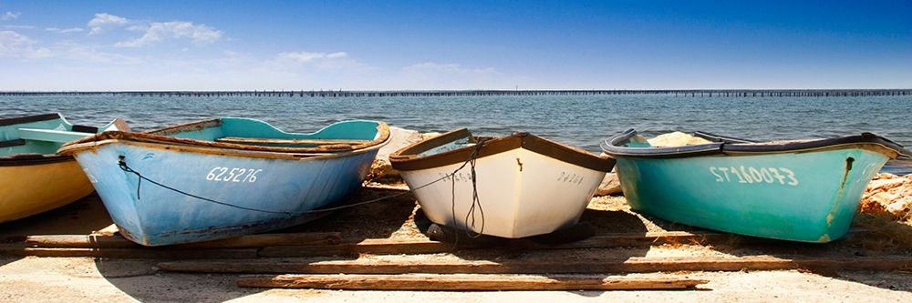 Breakwater Boats art print by Per Karlsson for $57.95 CAD