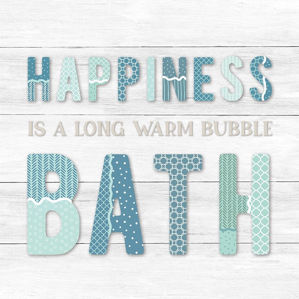Bubble Bath I art print by CAD Designs for $57.95 CAD