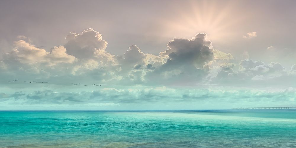 Caribbean Water art print by Mike Calascibetta for $57.95 CAD