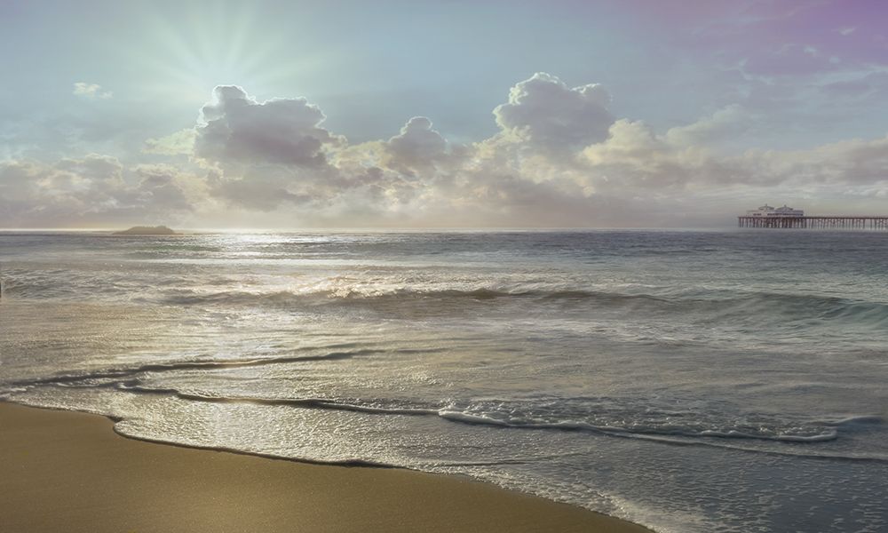Westside Beach art print by Mike Calascibetta for $57.95 CAD