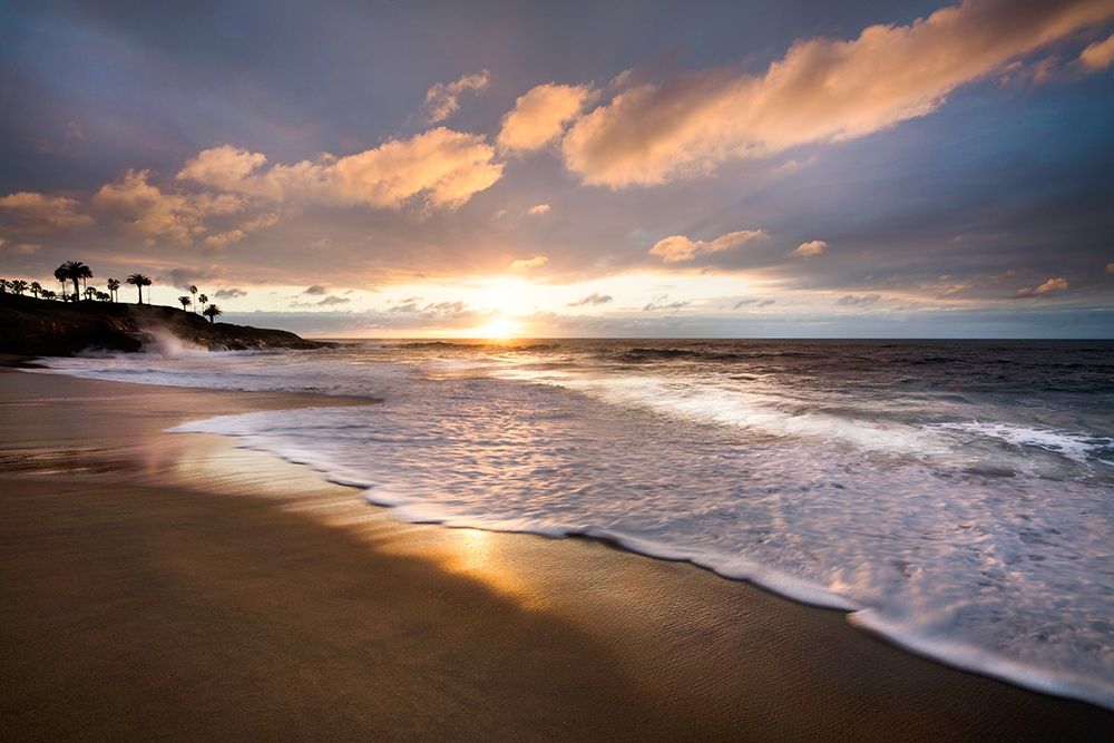 Sunset Beach art print by William D. Jaynes for $57.95 CAD