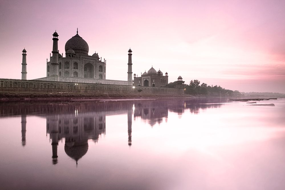 Taj Mahal from Yamuna River art print by Danita Delimont for $57.95 CAD