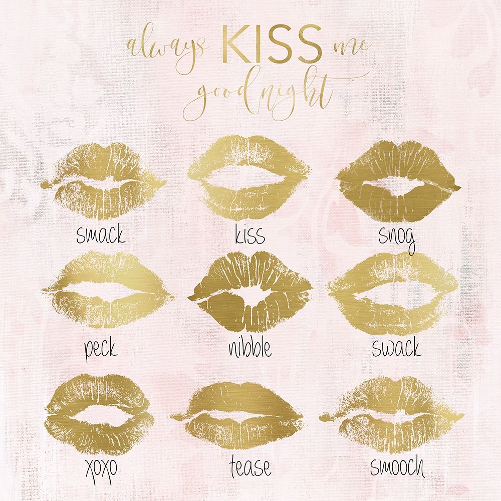 Always Kiss Me Goodnight art print by Carol Robinson for $57.95 CAD