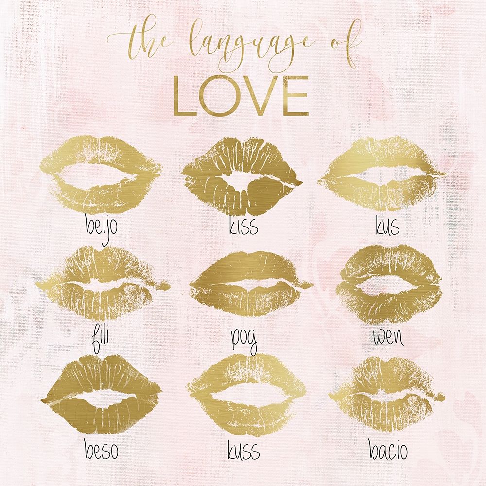 Language of Love art print by Carol Robinson for $57.95 CAD