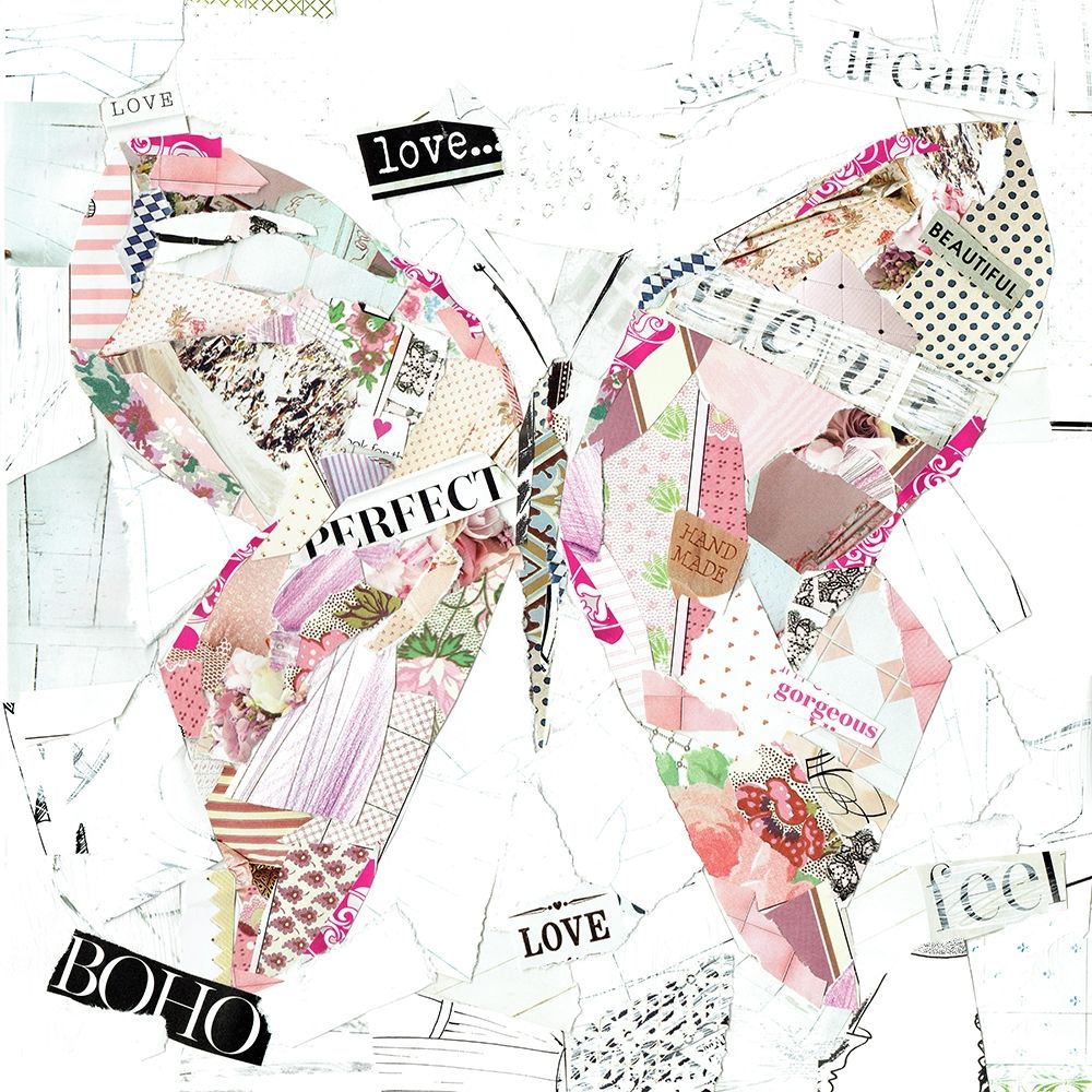 Boho Butterfly art print by Kate and Elizabeth Pope for $57.95 CAD