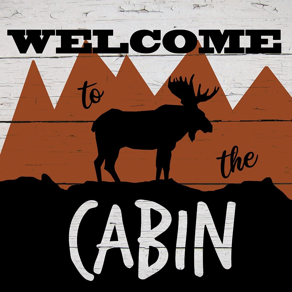 Lodge Moose art print by Katrina Craven for $57.95 CAD
