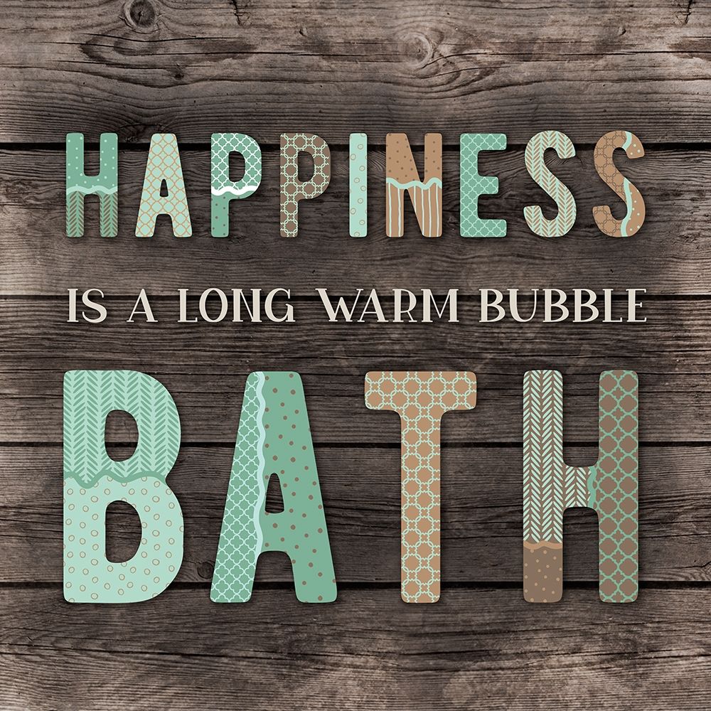 Soak Away Troubles art print by CAD Designs for $57.95 CAD