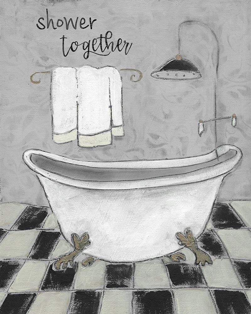 Shower Together art print by Carol Robinson for $57.95 CAD
