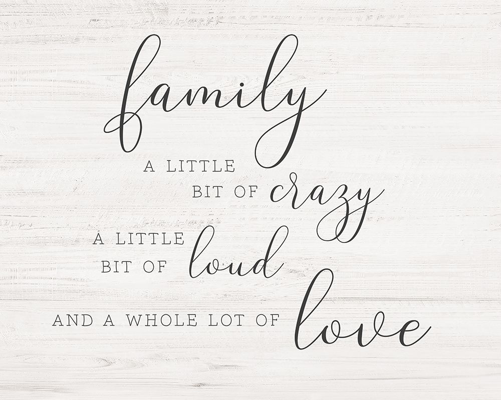 Little Bit of Family art print by CAD Designs for $57.95 CAD