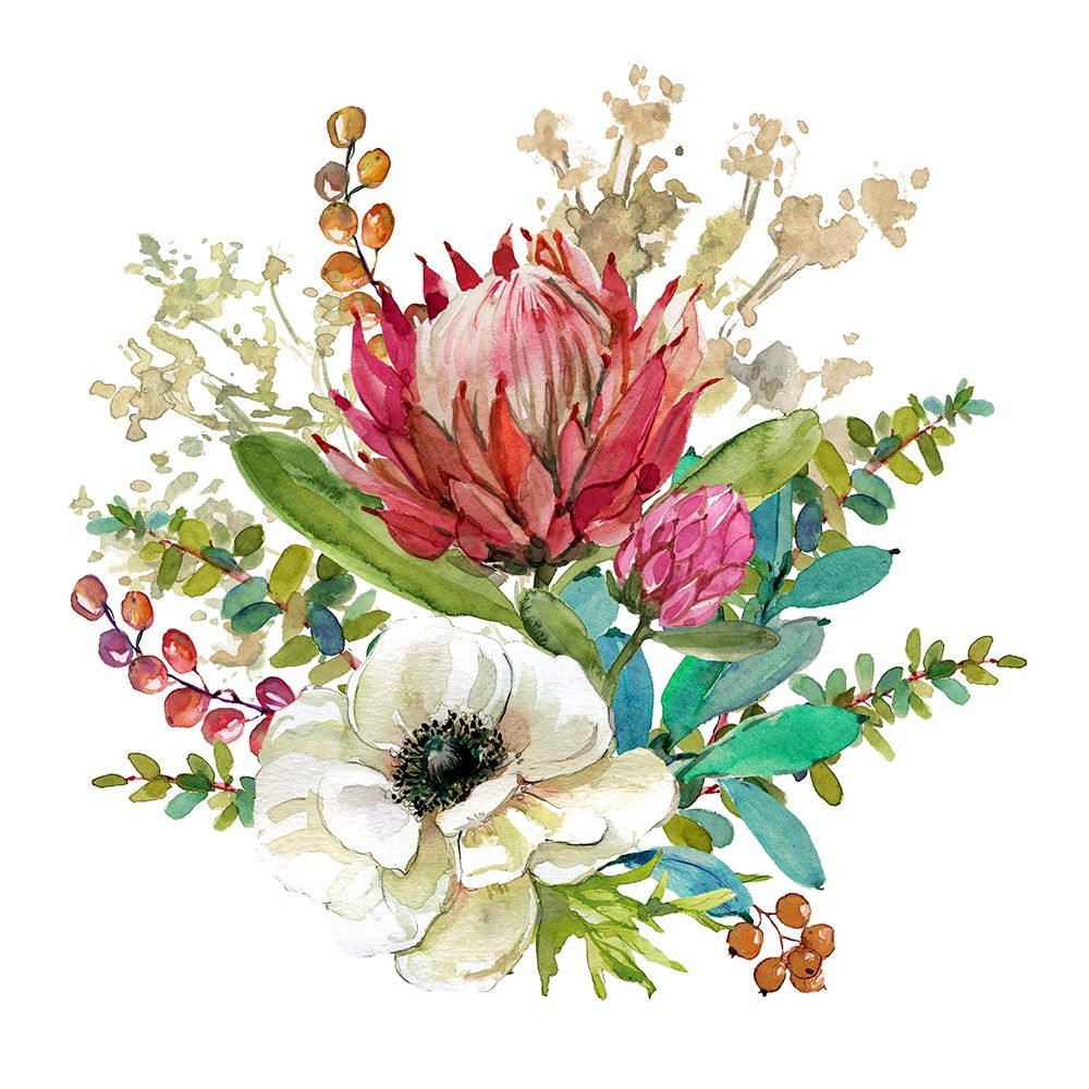 Scrumptious Succulents I art print by Carol Robinson for $57.95 CAD